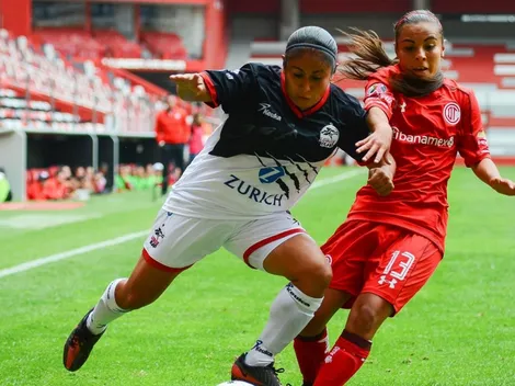 Toluca goleó al debutante Lobos BUAP en Liga MX Femenil