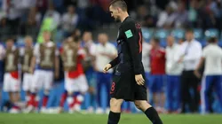 CABEZA BAJA. Mato Kovacic igual estuvo disponible para la final del Mundial (Foto: Getty).