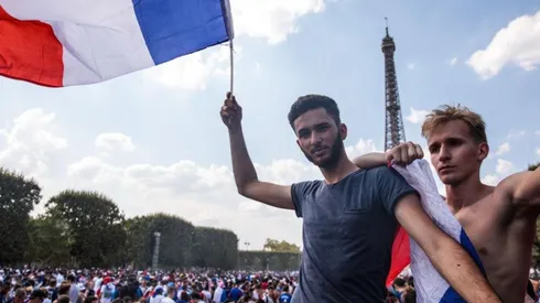 Pura fiesta en la capital francesa.