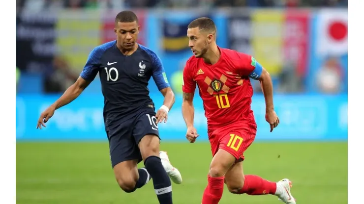 Mbappé y Hazard, dos de los mejores del Mundial.