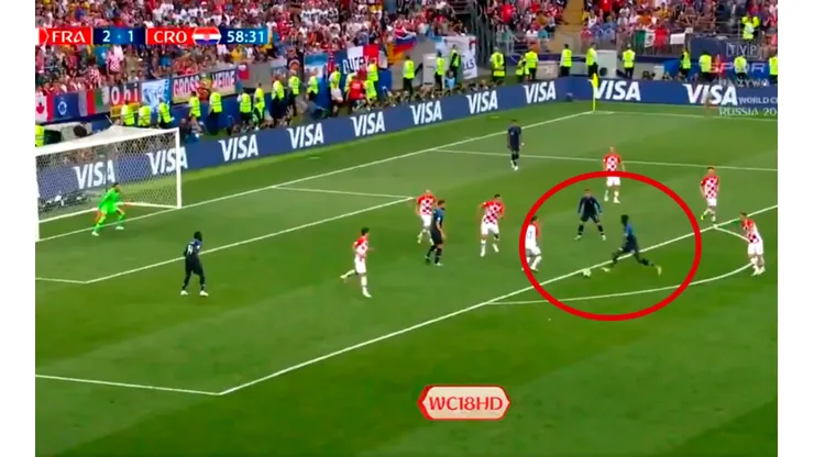 GOLAZO. Pogba puso el 3 a 1.