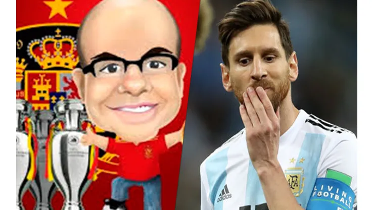 DECEPCIÓN. Para el estadista, Leo fue la desilusión del Mundial.