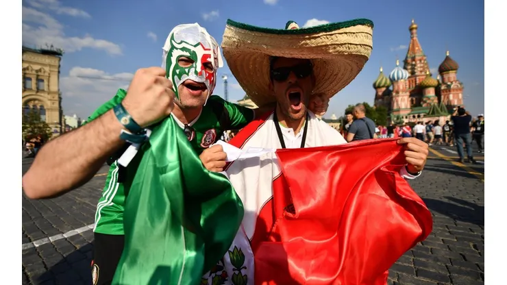 Los fans mexicanos fueron de los principales animadores del Mundial.