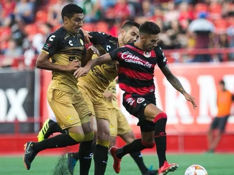 ¡Golpiza! Xolos vapuleó a Dorados en el último amistoso de pretemporada