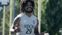 El defensor se presentó el sábado a los entrenamientos del club de Seattle