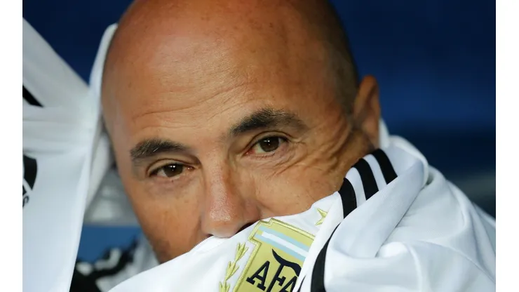 Jorge Sampaoli, entrenador de Argentina.
