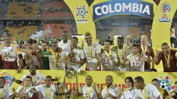 Tolima defenderá su título obtenido en la última edición de la Liga Águila I.