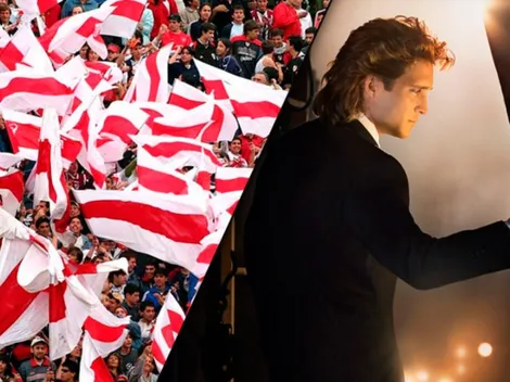 Al final no es de Vélez: River aparece en la serie de Luis Miguel