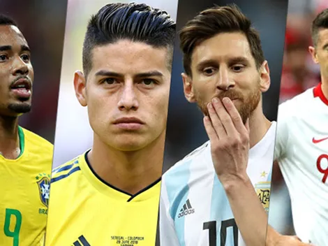 El once de las decepciones del Mundial
