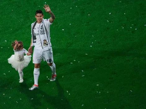 Herencia pura: La hija de James es furor jugando al fútbol