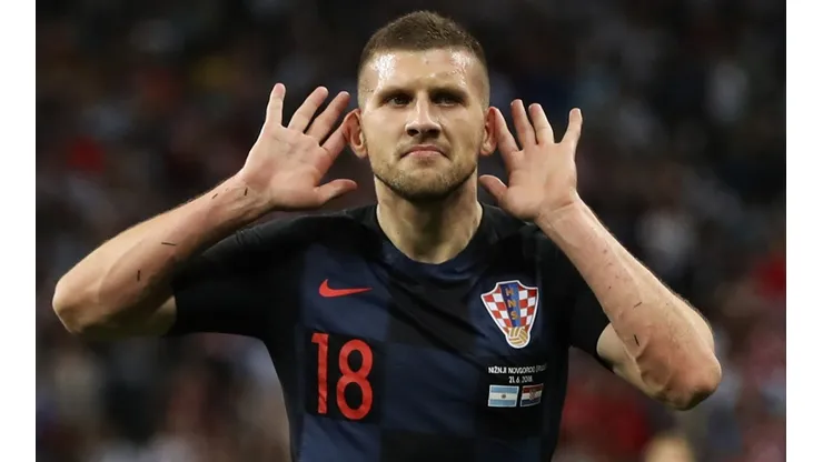 Ante Recib, delantero de la Selección de Croacia.