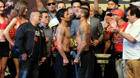 Matthysse y Pacquiao, frente a frente