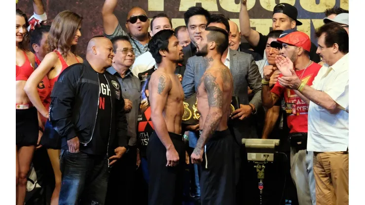 Matthysse y Pacquiao, frente a frente