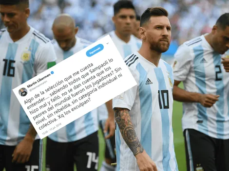 No para: con Sampaoli casi afuera, Liberman le pegó a los jugadores