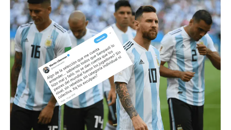 No para: con Sampaoli casi afuera, Liberman le pegó a los jugadores