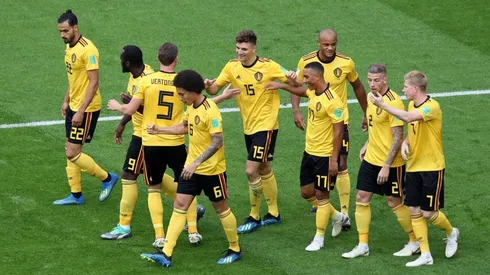 Foto de los jugadores de Inglaterra.