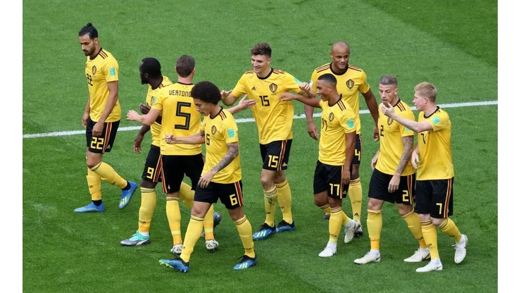 Foto de los jugadores de Inglaterra.