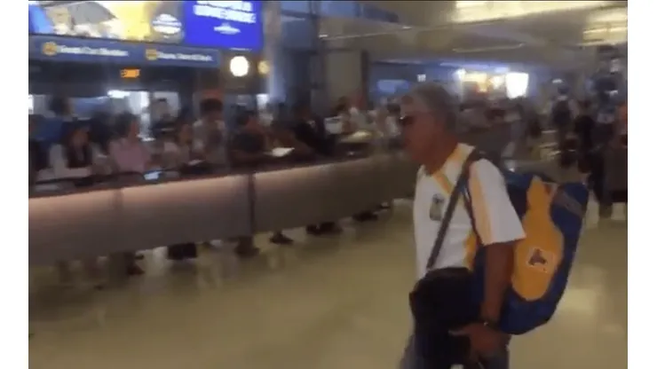 Tigres llegó a Los Ángeles para su partido de Campeón de Campeones.