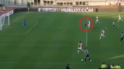 Ivan Santini, el autor de uno de los mejores goles del año.