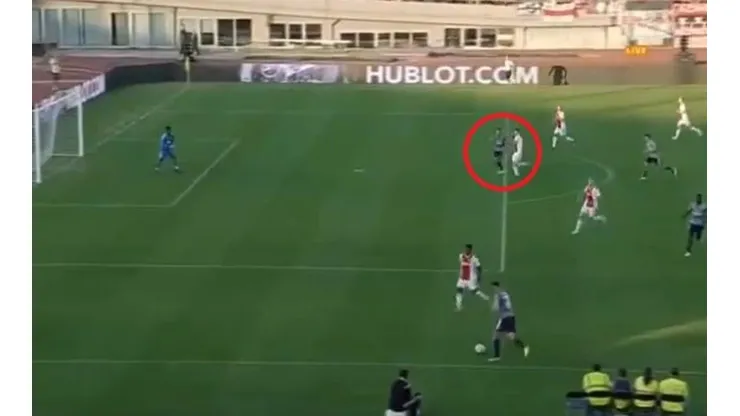 Ivan Santini, el autor de uno de los mejores goles del año.
