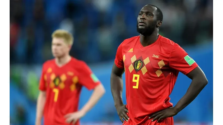 Foto de Lukaku, jugador de Bélgica.