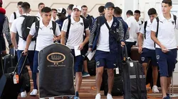 Monterrey llegó a Los Ángeles para enfrentar al Necaxa.