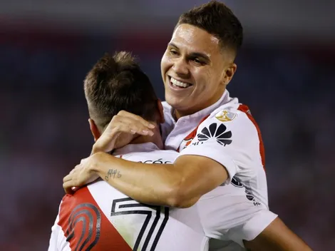 Cada vez que lo ve a Quintero, D'Onofrio se acuerda de Riquelme