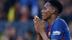 DURO SUEÑO. Yerry Mina cumplió una meta yendo a Barcelona, pero también sufrió el sueño cumplido.