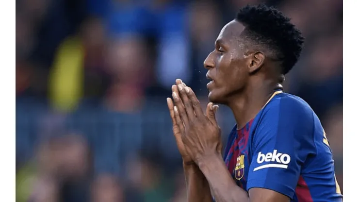 DURO SUEÑO. Yerry Mina cumplió una meta yendo a Barcelona, pero también sufrió el sueño cumplido.