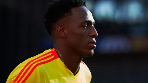 FUTURO INDEFINIDO. Yerry Mina durante el Mundial de Rusia 2018 con la Selección Colombia (Foto: Getty).