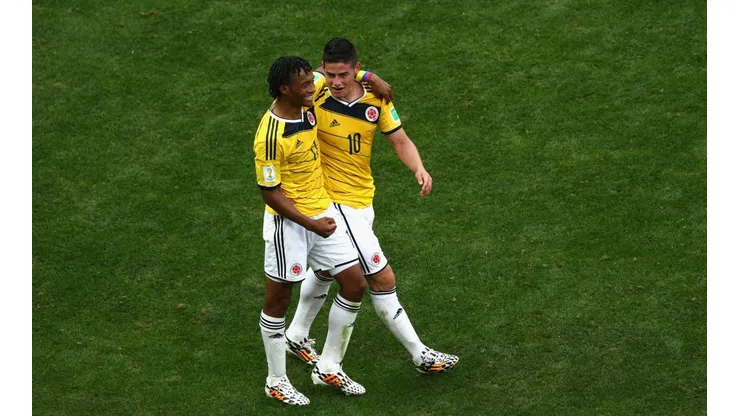 El saludo de Cuadrado a James por su cumpleaños. (Foto: Getty)