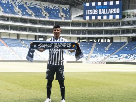 El primer mensaje de Jesús Gallardo como jugador de Rayados