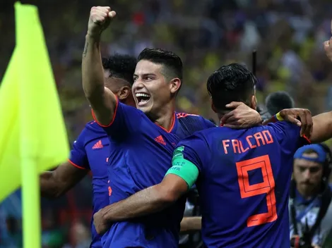 El saludo del "Tigre": el mensaje de Falcao para James en su cumpleaños