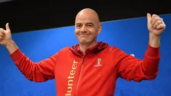 ¿TU CREES? Infantino le tomó cariño a su primer Mundial al frente de la FIFA.