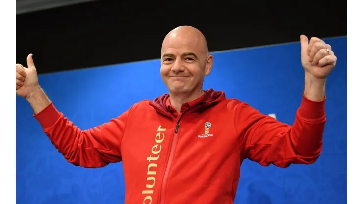 ¿TU CREES? Infantino le tomó cariño a su primer Mundial al frente de la FIFA.
