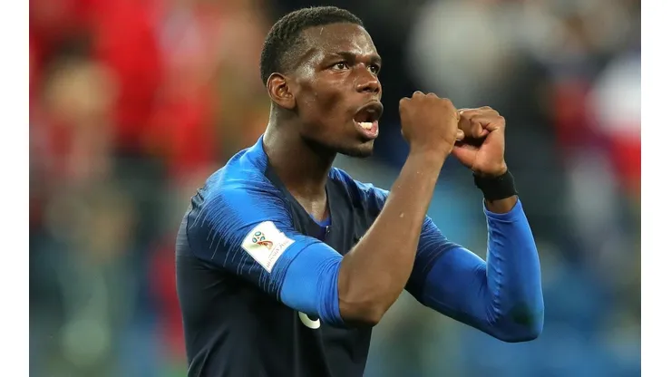 PUÑOS APRETADOS. Paul Pogba es una de las grandes figuras de Francia (Foto: Getty).
