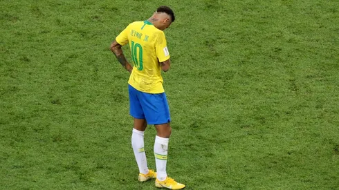 Foto de Neymar, jugador de la Selección de Brasil.