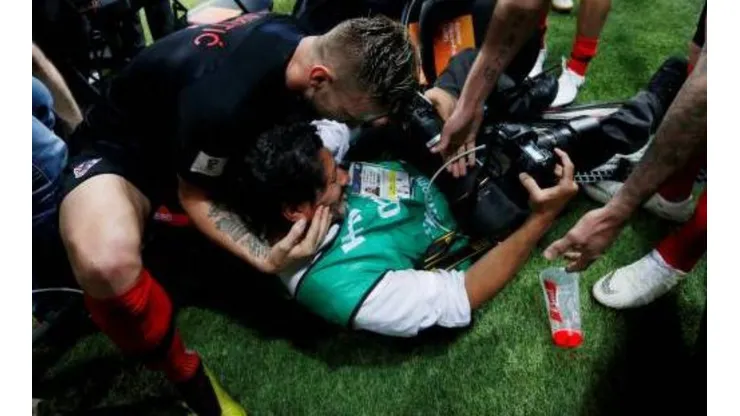 Las 6 increíbles fotos que sacó el fotógrafo que tiraron los jugadores de Croacia
