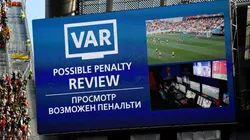 El VAR usándose en el Mundial