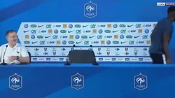 Umtiti se levantó cuando se confundieron su nombre.