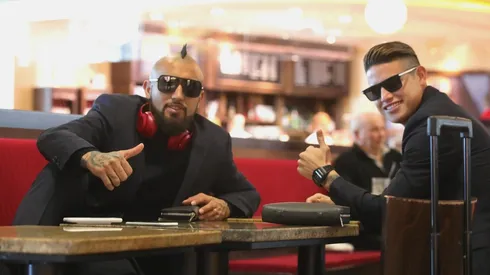 Arturo Vidal le dedicó un posteo especial a James Rodríguez por su cumpleaños.