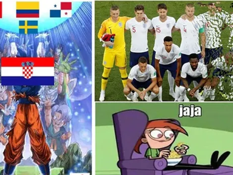 Inglaterra quedó afuera y aparecieron los memes en las redes sociales