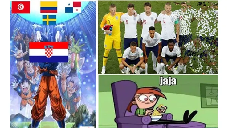 Inglaterra quedó afuera y aparecieron los memes en las redes sociales