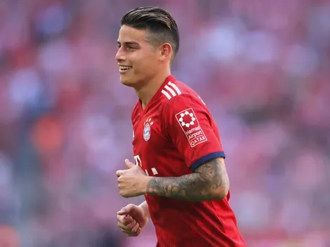 Bayern Múnich homenajeó a James por su primer año en el club