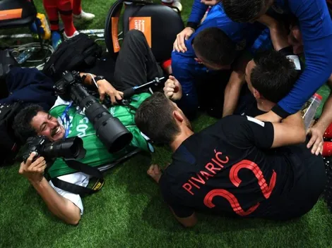 ¡Apareció la foto que le sacó el fotógrafo a Mandzukic en el gol!