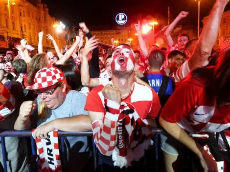 Alucinante: así gritó Zagreb el gol de Mandzukic contra Inglaterra