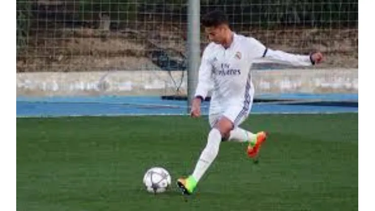 Medina representando a Real Madrid