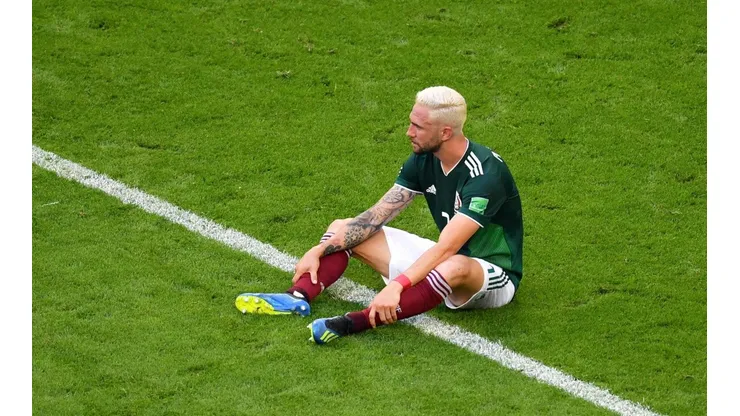 Foto de Layun, jugador de México.