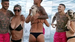 Foto de Wanda Nara con Mauro Icardi.