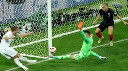 Jugada de Harry Kane ante Croacia